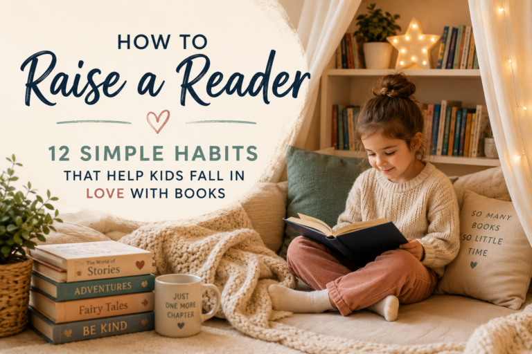 How to Raise a Reader: 12 Simple Habits That Help Kids Fall in Love with Books